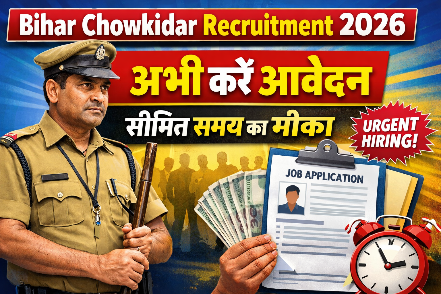Bihar Chowkidar Recruitment 2026
