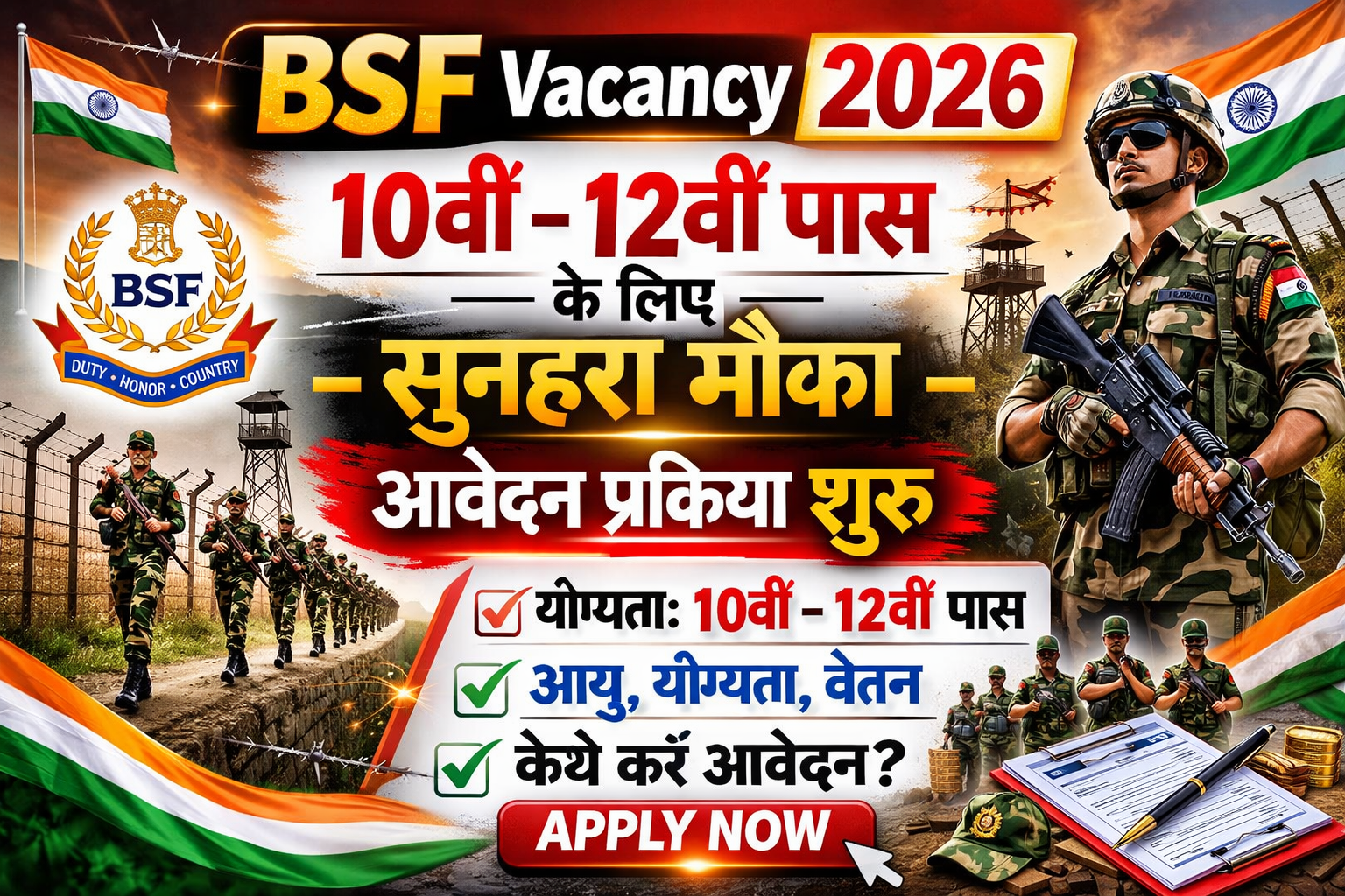 BSF Vacancy 2026